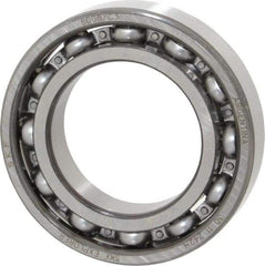 SKF - 40mm Bore Diam, 68mm OD, Open Deep Groove Radial Ball Bearing - 15mm Wide, 1 Row, Round Bore, 11,600 Nm Static Capacity, 17,800 Nm Dynamic Capacity - Apex Tool & Supply