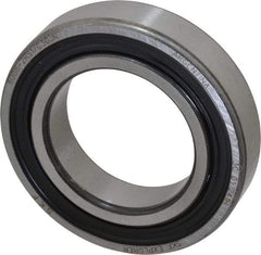 SKF - 40mm Bore Diam, 68mm OD, Double Seal Deep Groove Radial Ball Bearing - 15mm Wide, 1 Row, Round Bore, 11,600 Nm Static Capacity, 17,800 Nm Dynamic Capacity - Apex Tool & Supply