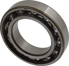 SKF - 45mm Bore Diam, 75mm OD, Open Deep Groove Radial Ball Bearing - 16mm Wide, 1 Row, Round Bore, 14,600 Nm Static Capacity, 22,100 Nm Dynamic Capacity - Apex Tool & Supply