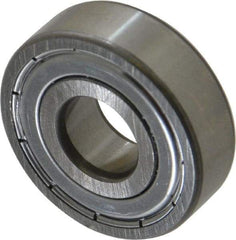 SKF - 12mm Bore Diam, 32mm OD, Double Shield Deep Groove Radial Ball Bearing - 10mm Wide, 1 Row, Round Bore, 3,100 Nm Static Capacity, 7,280 Nm Dynamic Capacity - Apex Tool & Supply