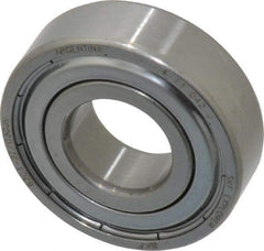 SKF - 17mm Bore Diam, 40mm OD, Double Shield Deep Groove Radial Ball Bearing - 12mm Wide, 1 Row, Round Bore, 4,750 Nm Static Capacity, 9,950 Nm Dynamic Capacity - Apex Tool & Supply