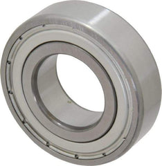SKF - 25mm Bore Diam, 52mm OD, Double Shield Deep Groove Radial Ball Bearing - 15mm Wide, 1 Row, Round Bore, 7,800 Nm Static Capacity, 14,800 Nm Dynamic Capacity - Apex Tool & Supply