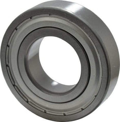 SKF - 30mm Bore Diam, 62mm OD, Double Shield Deep Groove Radial Ball Bearing - 16mm Wide, 1 Row, Round Bore, 11,200 Nm Static Capacity, 20,300 Nm Dynamic Capacity - Apex Tool & Supply
