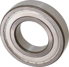 SKF - 40mm Bore Diam, 80mm OD, Double Shield Deep Groove Radial Ball Bearing - 18mm Wide, 1 Row, Round Bore, 19,000 Nm Static Capacity, 32,500 Nm Dynamic Capacity - Apex Tool & Supply
