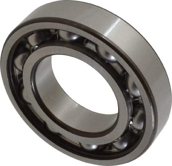 SKF - 45mm Bore Diam, 85mm OD, Open Deep Groove Radial Ball Bearing - 19mm Wide, 1 Row, Round Bore, 21,600 Nm Static Capacity, 35,100 Nm Dynamic Capacity - Apex Tool & Supply