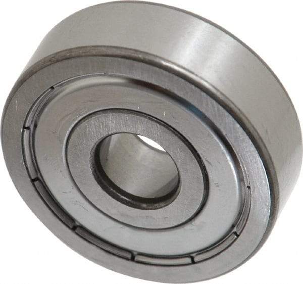 SKF - 10mm Bore Diam, 35mm OD, Double Shield Deep Groove Radial Ball Bearing - 11mm Wide, 1 Row, Round Bore, 3,400 Nm Static Capacity, 8,520 Nm Dynamic Capacity - Apex Tool & Supply