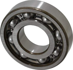 SKF - 40mm Bore Diam, 90mm OD, Open Deep Groove Radial Ball Bearing - 23mm Wide, 1 Row, Round Bore, 24,000 Nm Static Capacity, 42,300 Nm Dynamic Capacity - Apex Tool & Supply