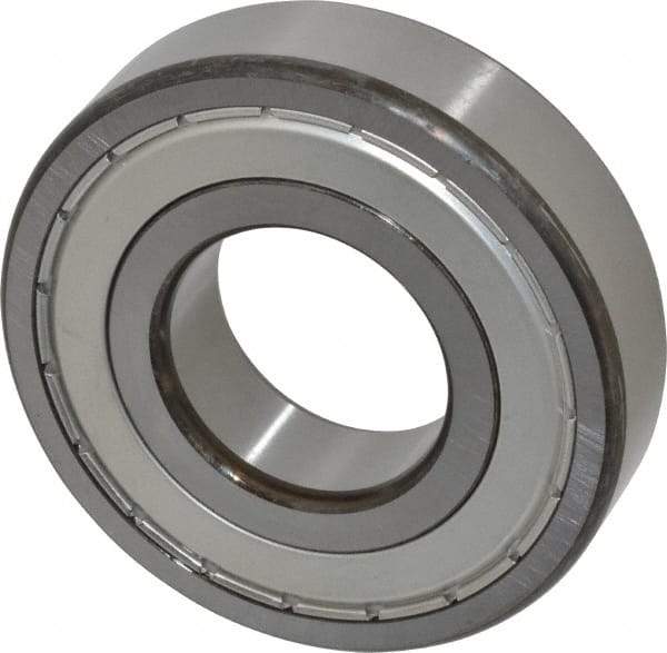 SKF - 40mm Bore Diam, 90mm OD, Double Shield Deep Groove Radial Ball Bearing - 23mm Wide, 1 Row, Round Bore, 24,000 Nm Static Capacity, 42,300 Nm Dynamic Capacity - Apex Tool & Supply