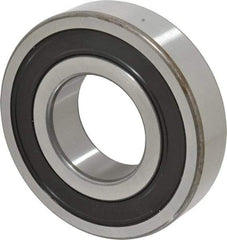 SKF - 55mm Bore Diam, 120mm OD, Double Seal Deep Groove Radial Ball Bearing - 29mm Wide, 1 Row, Round Bore, 45,000 Nm Static Capacity, 74,100 Nm Dynamic Capacity - Apex Tool & Supply