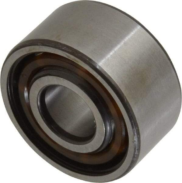 SKF - 12mm Bore Diam, 32mm OD, Open Angular Contact Radial Ball Bearing - 15.9mm Wide, 2 Rows, Round Bore, 5,600 Lb Static Capacity, 10,100 Lb Dynamic Capacity - Apex Tool & Supply