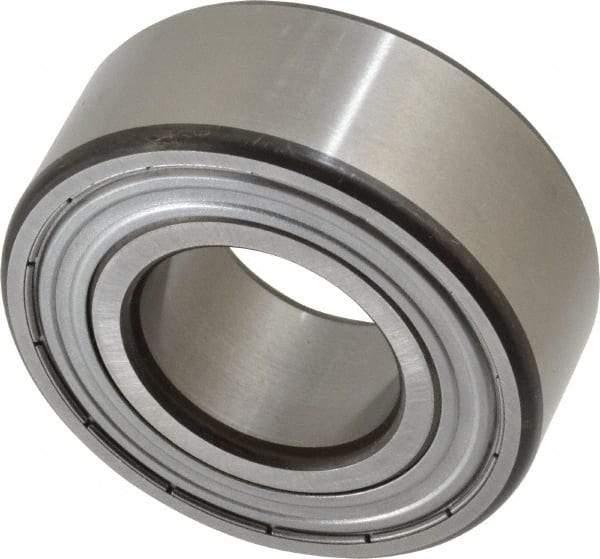 SKF - 25mm Bore Diam, 52mm OD, Double Shield Angular Contact Radial Ball Bearing - 20.6mm Wide, 2 Rows, Round Bore, 14,300 Lb Static Capacity, 20,800 Lb Dynamic Capacity - Apex Tool & Supply