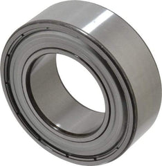 SKF - 50mm Bore Diam, 90mm OD, Double Shield Angular Contact Radial Ball Bearing - 30.2mm Wide, 2 Rows, Round Bore, 39,000 Lb Static Capacity, 48,800 Lb Dynamic Capacity - Apex Tool & Supply