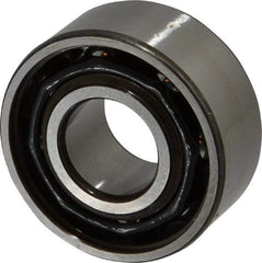 SKF - 30mm Bore Diam, 72mm OD, Open Angular Contact Radial Ball Bearing - 30.2mm Wide, 2 Rows, Round Bore, 29,000 Lb Static Capacity, 41,600 Lb Dynamic Capacity - Apex Tool & Supply