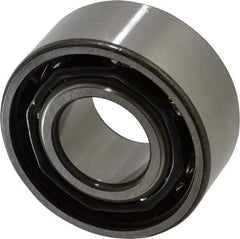 SKF - 35mm Bore Diam, 80mm OD, Open Angular Contact Radial Ball Bearing - 34.9mm Wide, 2 Rows, Round Bore, 35,500 Lb Static Capacity, 49,400 Lb Dynamic Capacity - Apex Tool & Supply