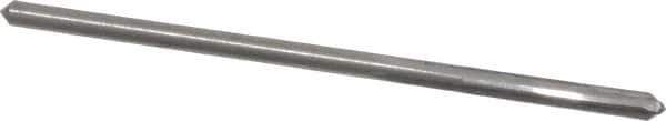 Hertel - 0.0765" Solid Carbide 4 Flute Chucking Reamer - Straight Flute, 0.0765" Straight Shank, 1/2" Flute Length, 1-3/4" OAL - Apex Tool & Supply