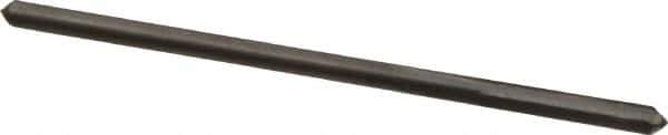 Hertel - 0.0865" Solid Carbide 4 Flute Chucking Reamer - Straight Flute, 0.0865" Straight Shank, 1/2" Flute Length, 2" OAL - Apex Tool & Supply
