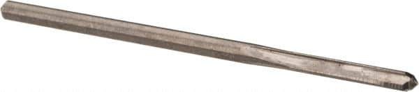 Hertel - 0.0945" Solid Carbide 4 Flute Chucking Reamer - Straight Flute, 0.0945" Straight Shank, 1/2" Flute Length, 2" OAL - Apex Tool & Supply