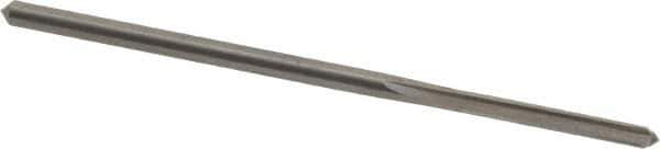 Hertel - 0.0975" Solid Carbide 4 Flute Chucking Reamer - Straight Flute, 0.0975" Straight Shank, 5/8" Flute Length, 2-1/4" OAL - Apex Tool & Supply