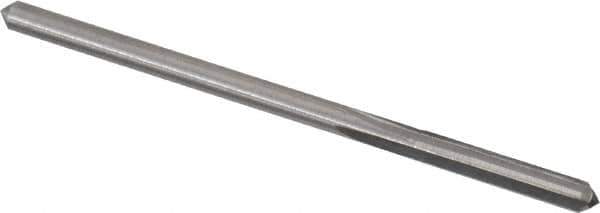 Hertel - 0.117" Solid Carbide 4 Flute Chucking Reamer - Straight Flute, 0.117" Straight Shank, 5/8" Flute Length, 2-1/4" OAL - Apex Tool & Supply