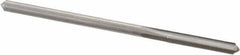 Hertel - 0.1185" Solid Carbide 4 Flute Chucking Reamer - Straight Flute, 0.1185" Straight Shank, 5/8" Flute Length, 2-1/4" OAL - Apex Tool & Supply