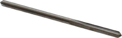 Hertel - 0.1195" Solid Carbide 4 Flute Chucking Reamer - Straight Flute, 0.1195" Straight Shank, 5/8" Flute Length, 2-1/4" OAL - Apex Tool & Supply