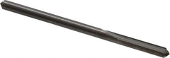 Hertel - 0.1275" Solid Carbide 4 Flute Chucking Reamer - Straight Flute, 0.1275" Straight Shank, 5/8" Flute Length, 2-1/4" OAL - Apex Tool & Supply