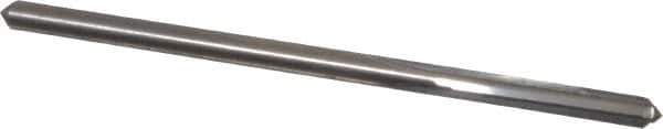 Hertel - 0.1295" Solid Carbide 4 Flute Chucking Reamer - Straight Flute, 0.1295" Straight Shank, 3/4" Flute Length, 2-1/2" OAL - Apex Tool & Supply