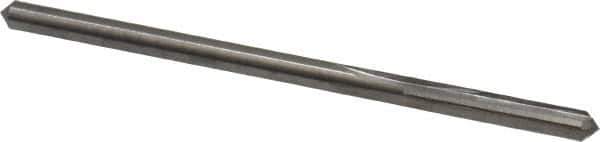 Hertel - 0.1315" Solid Carbide 4 Flute Chucking Reamer - Straight Flute, 0.1315" Straight Shank, 3/4" Flute Length, 2-1/2" OAL - Apex Tool & Supply