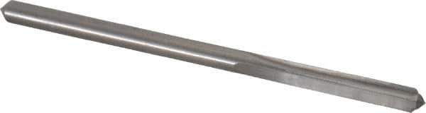 Hertel - 0.1415" Solid Carbide 4 Flute Chucking Reamer - Straight Flute, 0.1415" Straight Shank, 3/4" Flute Length, 2-1/2" OAL - Apex Tool & Supply