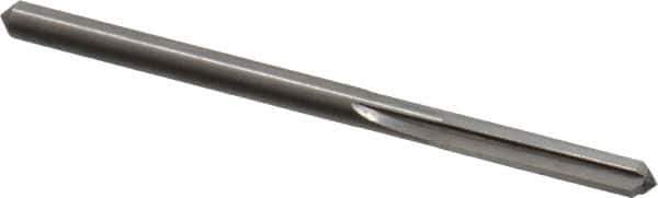 Hertel - 0.1545" Solid Carbide 4 Flute Chucking Reamer - Straight Flute, 0.1545" Straight Shank, 3/4" Flute Length, 2-1/2" OAL - Apex Tool & Supply