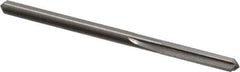 Hertel - 0.1545" Solid Carbide 4 Flute Chucking Reamer - Straight Flute, 0.1545" Straight Shank, 3/4" Flute Length, 2-1/2" OAL - Apex Tool & Supply
