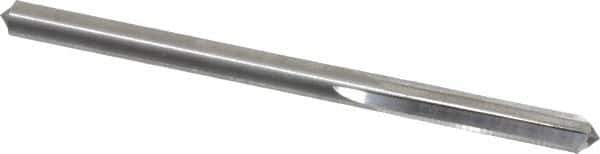 Hertel - 0.1615" Solid Carbide 4 Flute Chucking Reamer - Straight Flute, 0.1615" Straight Shank, 7/8" Flute Length, 2-3/4" OAL - Apex Tool & Supply