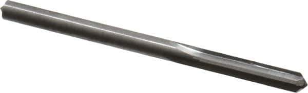 Hertel - 0.183" Solid Carbide 4 Flute Chucking Reamer - Straight Flute, 0.183" Straight Shank, 7/8" Flute Length, 2-3/4" OAL - Apex Tool & Supply