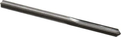 Hertel - 0.183" Solid Carbide 4 Flute Chucking Reamer - Straight Flute, 0.183" Straight Shank, 7/8" Flute Length, 2-3/4" OAL - Apex Tool & Supply