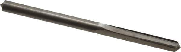 Hertel - 0.202" Solid Carbide 4 Flute Chucking Reamer - Straight Flute, 0.202" Straight Shank, 1" Flute Length, 3" OAL - Apex Tool & Supply