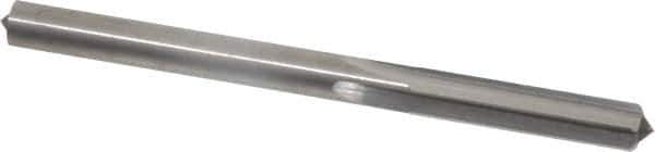 Hertel - 0.218" Solid Carbide 4 Flute Chucking Reamer - Straight Flute, 0.218" Straight Shank, 1" Flute Length, 3" OAL - Apex Tool & Supply