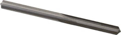 Hertel - 0.225" Solid Carbide 4 Flute Chucking Reamer - Straight Flute, 0.225" Straight Shank, 1" Flute Length, 3" OAL - Apex Tool & Supply