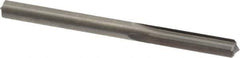 Hertel - 0.2375" Solid Carbide 4 Flute Chucking Reamer - Straight Flute, 0.2375" Straight Shank, 1" Flute Length, 3" OAL - Apex Tool & Supply