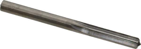 Hertel - 0.267" Solid Carbide 6 Flute Chucking Reamer - Straight Flute, 0.267" Straight Shank, 1-1/8" Flute Length, 3-1/4" OAL - Apex Tool & Supply