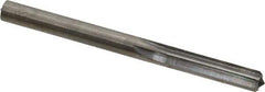 Hertel - 0.267" Solid Carbide 6 Flute Chucking Reamer - Straight Flute, 0.267" Straight Shank, 1-1/8" Flute Length, 3-1/4" OAL - Apex Tool & Supply
