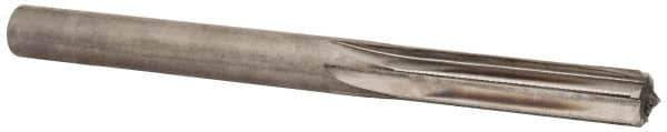 Hertel - 0.269" Solid Carbide 6 Flute Chucking Reamer - Straight Flute, 0.269" Straight Shank, 1-1/8" Flute Length, 3-1/4" OAL - Apex Tool & Supply