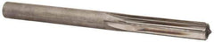 Hertel - 0.269" Solid Carbide 6 Flute Chucking Reamer - Straight Flute, 0.269" Straight Shank, 1-1/8" Flute Length, 3-1/4" OAL - Apex Tool & Supply
