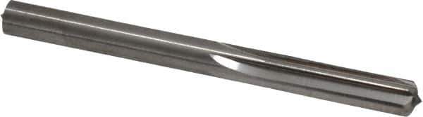 Hertel - 0.278" Solid Carbide 6 Flute Chucking Reamer - Straight Flute, 0.278" Straight Shank, 1-1/8" Flute Length, 3-1/4" OAL - Apex Tool & Supply