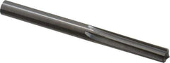 Hertel - 0.293" Solid Carbide 6 Flute Chucking Reamer - Straight Flute, 0.293" Straight Shank, 1-1/8" Flute Length, 3-1/4" OAL - Apex Tool & Supply