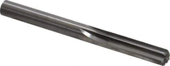 Hertel - 19/64" Solid Carbide 6 Flute Chucking Reamer - Straight Flute, 19/64" Straight Shank, 1-1/8" Flute Length, 3-1/4" OAL - Apex Tool & Supply