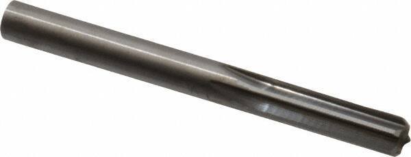 Hertel - 0.305" Solid Carbide 6 Flute Chucking Reamer - Straight Flute, 0.305" Straight Shank, 1-1/8" Flute Length, 3-1/4" OAL - Apex Tool & Supply