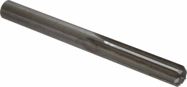 Hertel - 0.309" Solid Carbide 6 Flute Chucking Reamer - Straight Flute, 0.309" Straight Shank, 1-1/8" Flute Length, 3-1/4" OAL - Apex Tool & Supply
