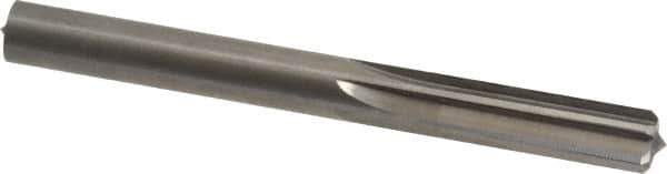Hertel - 0.318" Solid Carbide 6 Flute Chucking Reamer - Straight Flute, 0.318" Straight Shank, 1-1/4" Flute Length, 3-1/2" OAL - Apex Tool & Supply