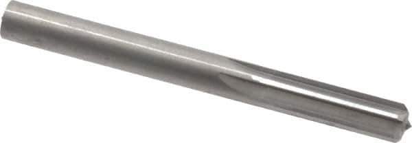 Hertel - 0.322" Solid Carbide 6 Flute Chucking Reamer - Straight Flute, 0.322" Straight Shank, 1-1/4" Flute Length, 3-1/2" OAL - Apex Tool & Supply