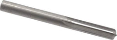 Hertel - 0.322" Solid Carbide 6 Flute Chucking Reamer - Straight Flute, 0.322" Straight Shank, 1-1/4" Flute Length, 3-1/2" OAL - Apex Tool & Supply